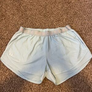 Under Armour Women's Light Blue Shorts